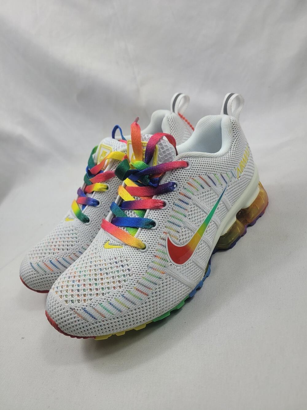 Nike Air Max Running Shoes Sneakers Women Size 5.5 Pride/Multicolor